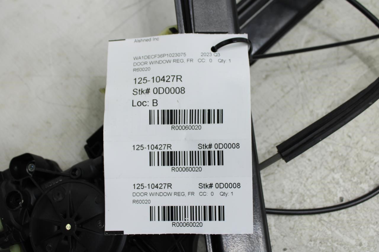 2019-2024 Audi Q3 S Line Front Right Door Window Regulator w/ Motor 83A-837-462 - Alshned Auto Parts