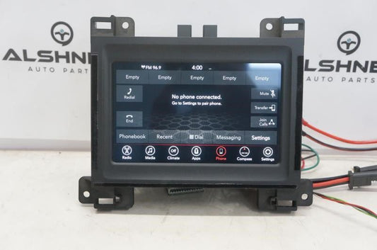 18-20 Dodge Charger Uconnect 7'' Display SiriusXM Radio Receiver 68321852AG OEM - Alshned Auto Parts