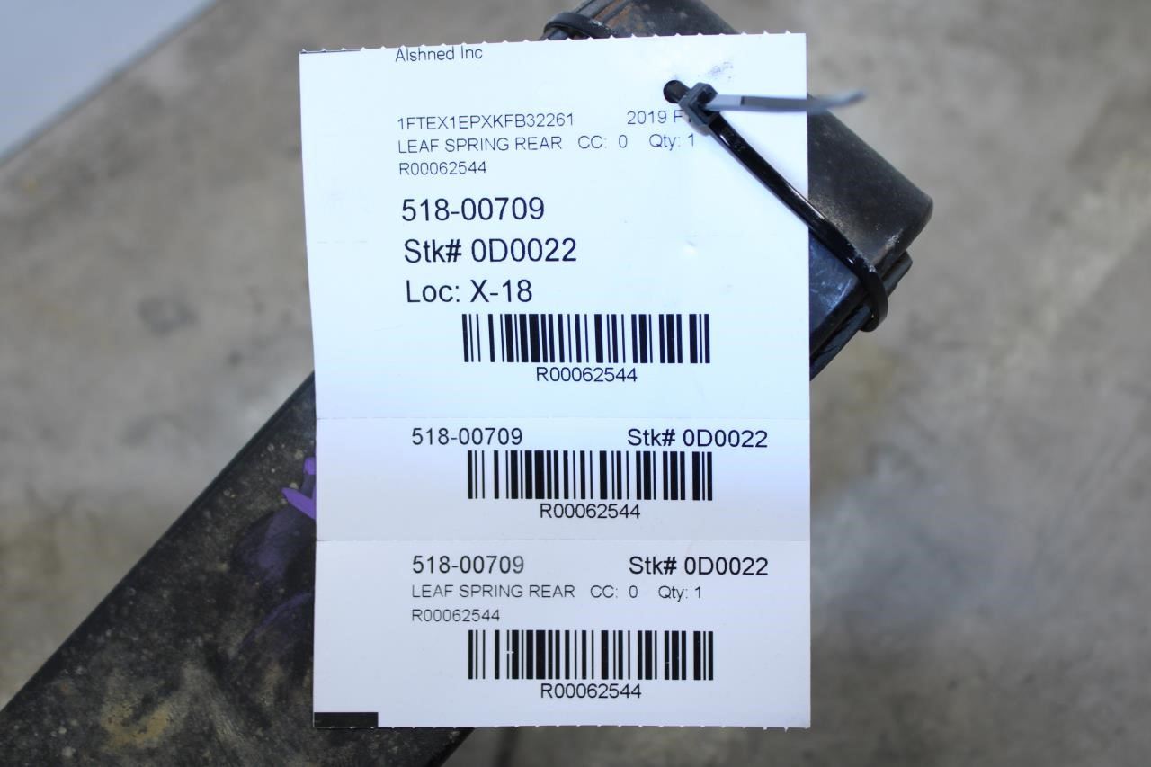2015-19 Ford F150 XL 4WD Rear RH or LH Side Suspension Leaf Spring FL34-5560-AH - Alshned Auto Parts