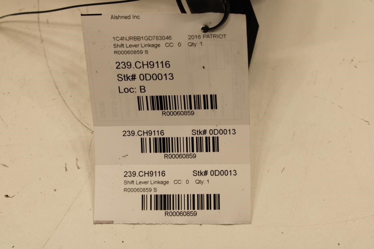 14-17 Jeep Patriot Sport SE Auto Transmission Gear Shifter Lever Knob 68186149AF - Alshned Auto Parts