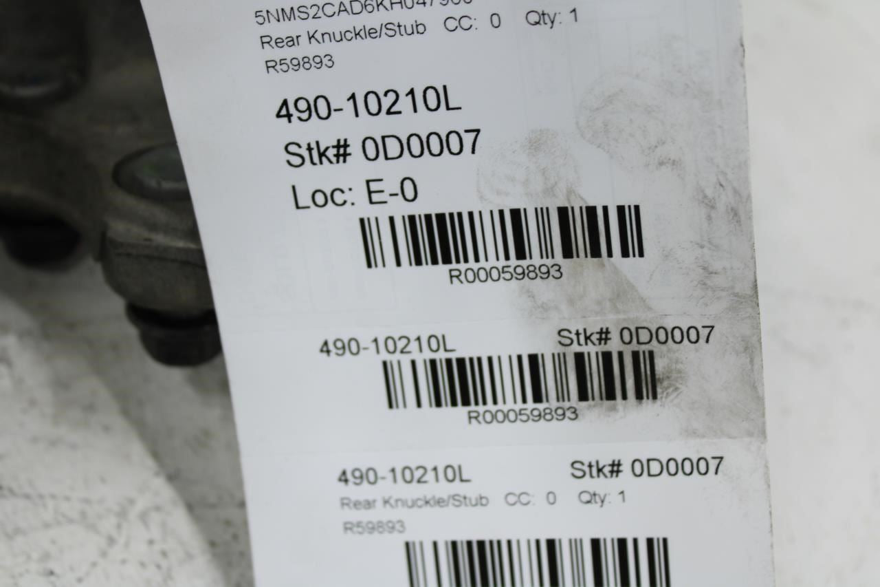 2019-2020 Hyundai Santa Fe Rear Left Driver Side Spindle Knuckle Hub 52710-S1100 - Alshned Auto Parts