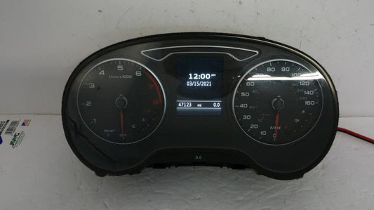 15-16 Audi A3 Speedometer Instrument Cluster Mileage 47k OEM 8V0920971Q *ReaD* - Alshned Auto Parts