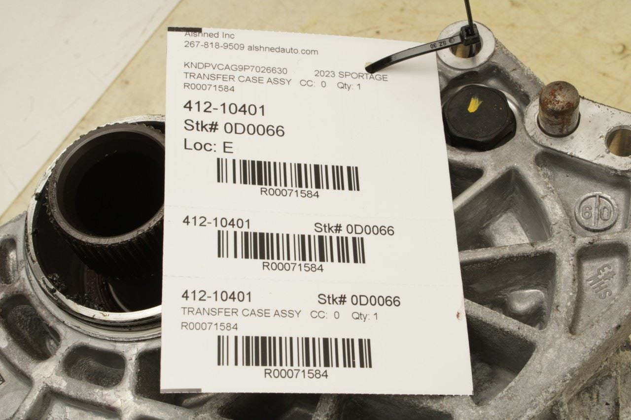 2023-24 Kia Sportage Hybrid EX 1.6L turbo Transfer Case VIN G 8th digit HEV 56K - Alshned Auto Parts