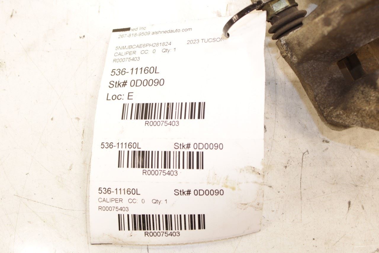 22-2025 Hyundai Tucson SEL Rear Left Driver Side Disc Brake Caliper 58210-N9150 - Alshned Auto Parts