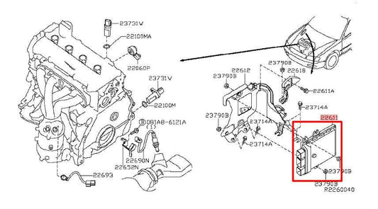 2013-2015 Nissan Altima 2.5L Engine Computer Control Module ECU ECM 23710-9HM4A - Alshned Auto Parts