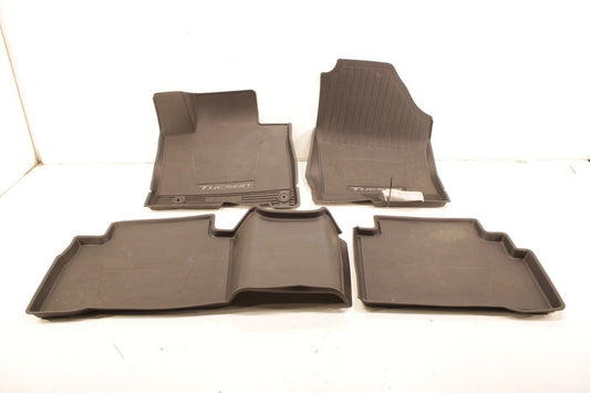 21-25 Hyundai Tucson SEL Front Rear RH and LH All Weather Rubber Floor Mats Set - Alshned Auto Parts