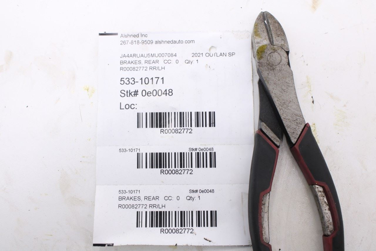 2013-25 Mitsubishi Outlander Sport SE 2.0L 4WD Rear Left Side Brake Disc Caliper - Alshned Auto Parts