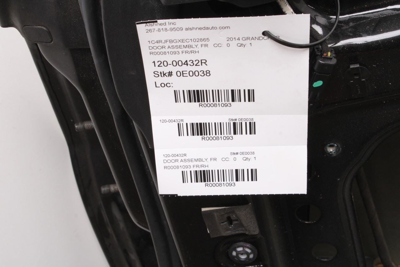 2011-21 Jeep Grand Cherokee Limited Front Right Side Door Shell Panel 55113638AM13