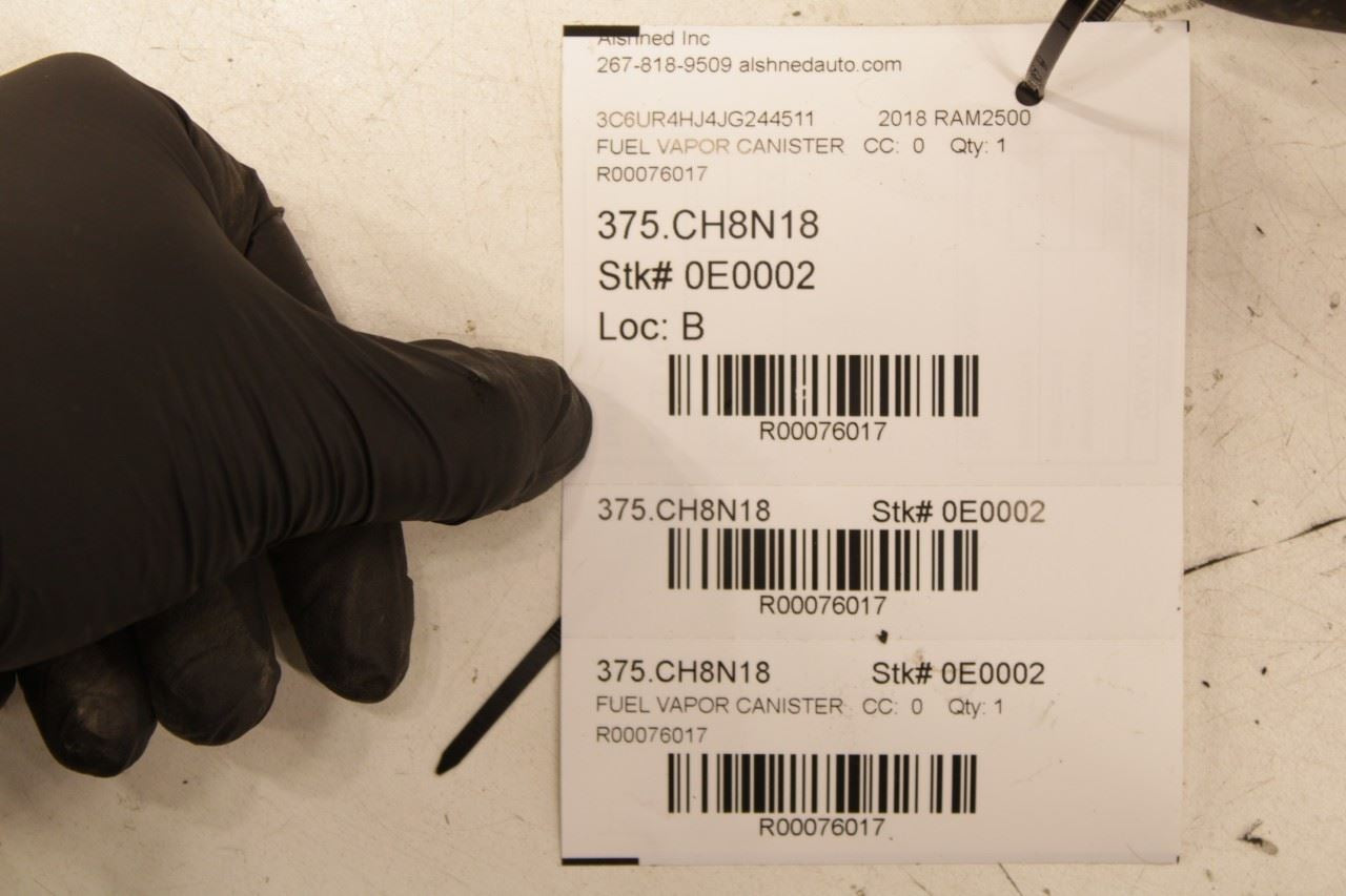 2011-2023 RAM 2500 Tradesman Fuel Vapor Evaporator Emission Canister 5147158AA - Alshned Auto Parts