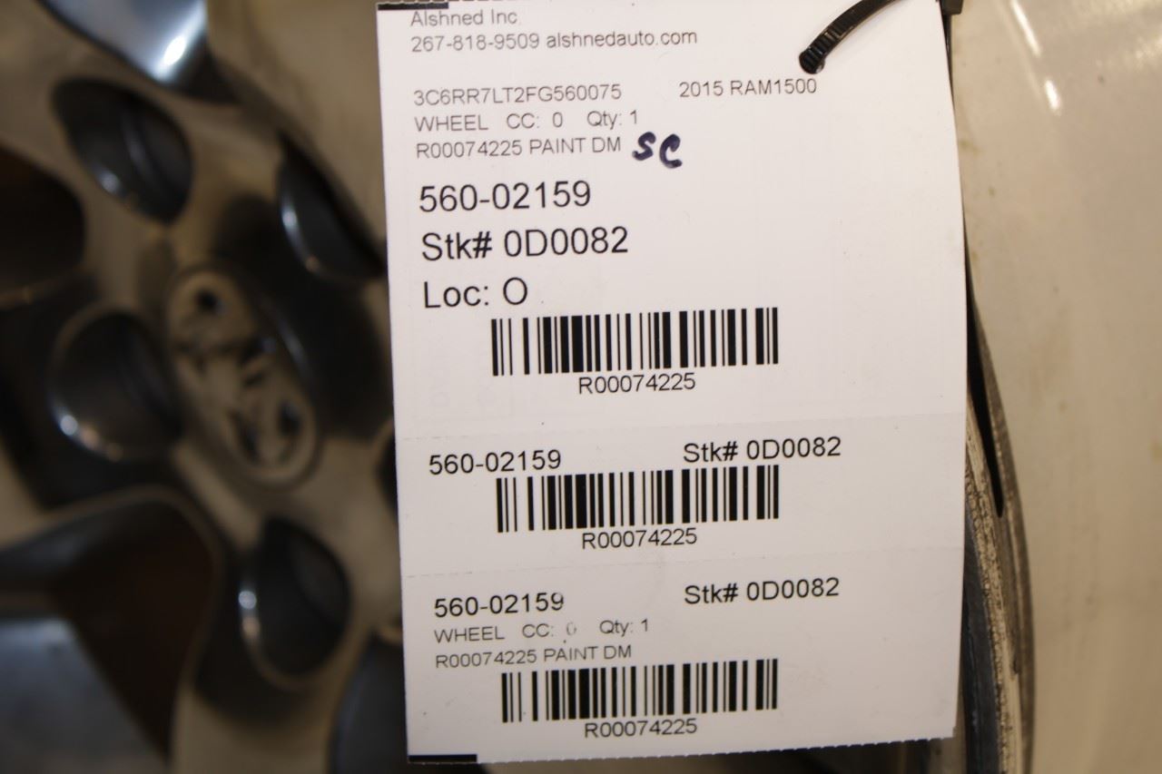 2013-2018 Ram 1500 Big Horn Aluminum Wheel R20x8.0J 1UC56TRMAA OEM *ReaD* - Alshned Auto Parts