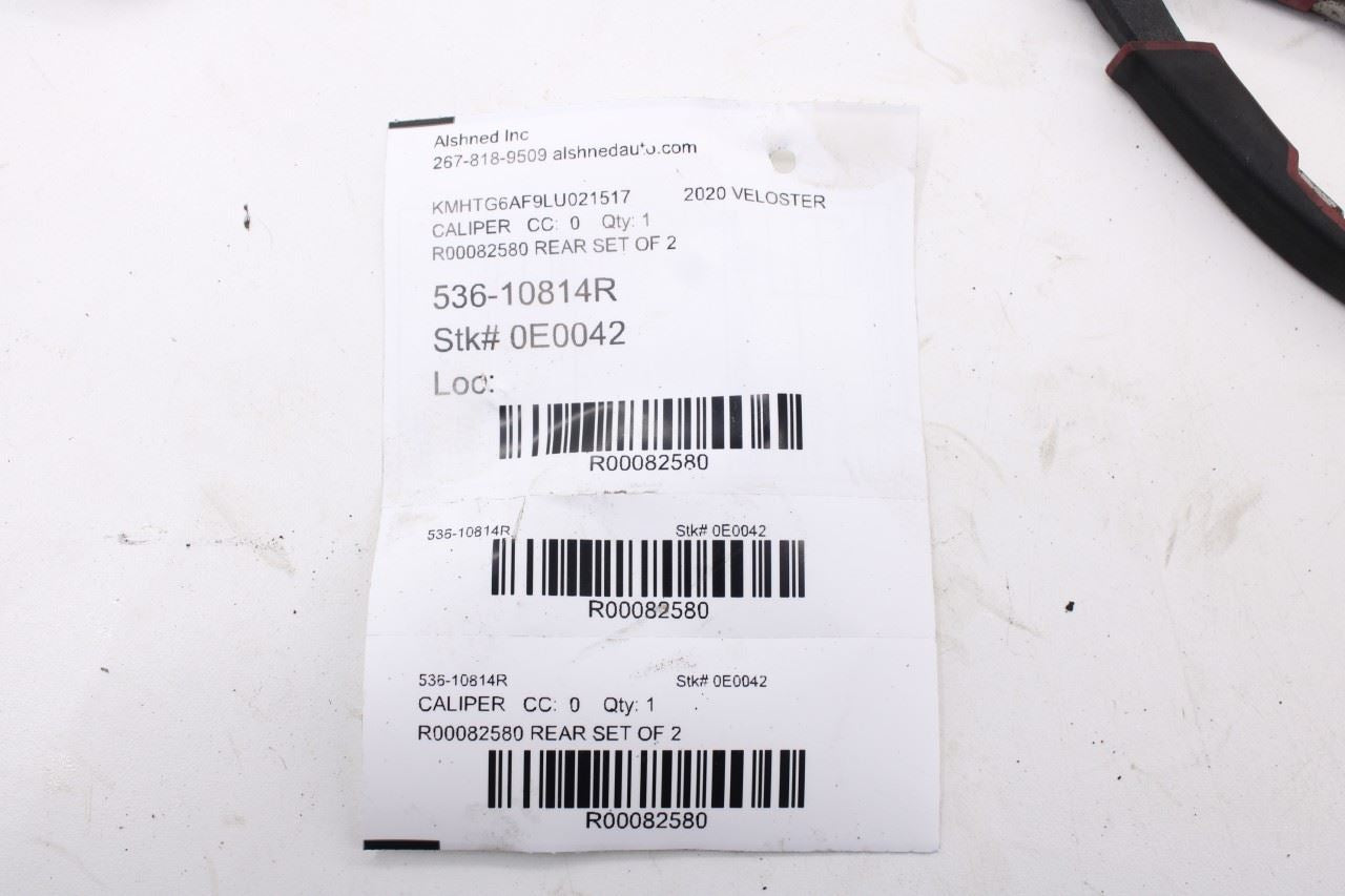 2019-2021 Hyundai Veloster Rear Right and Left Driver Side Disc Brake Caliper23