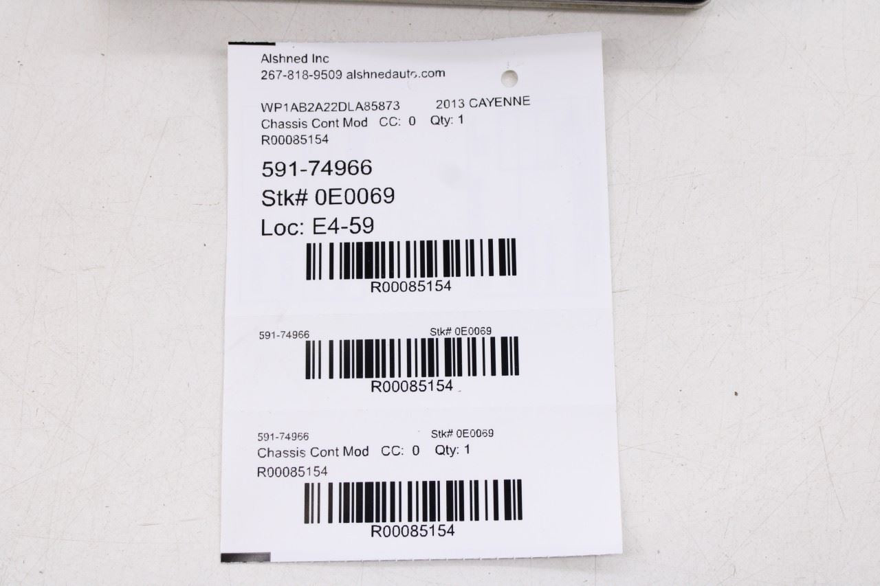 13-2018 Porsche Cayenne S Rear Body Computer Control Module BCM 7PP907279BT OEM8
