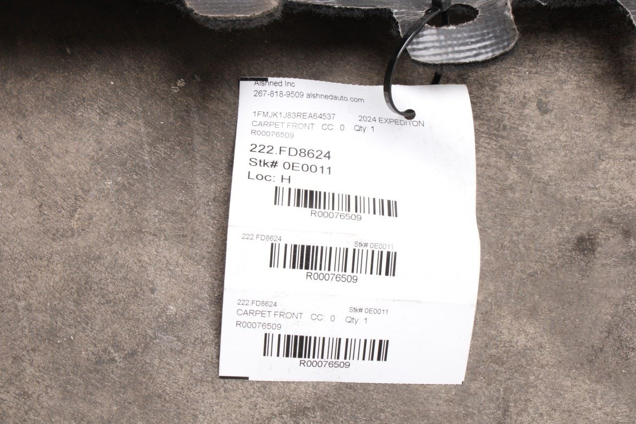 2021-24 Ford Expedition MAX XLT 3.5L Front Interior Floor Cover Carpet Liner Mat - Alshned Auto Parts