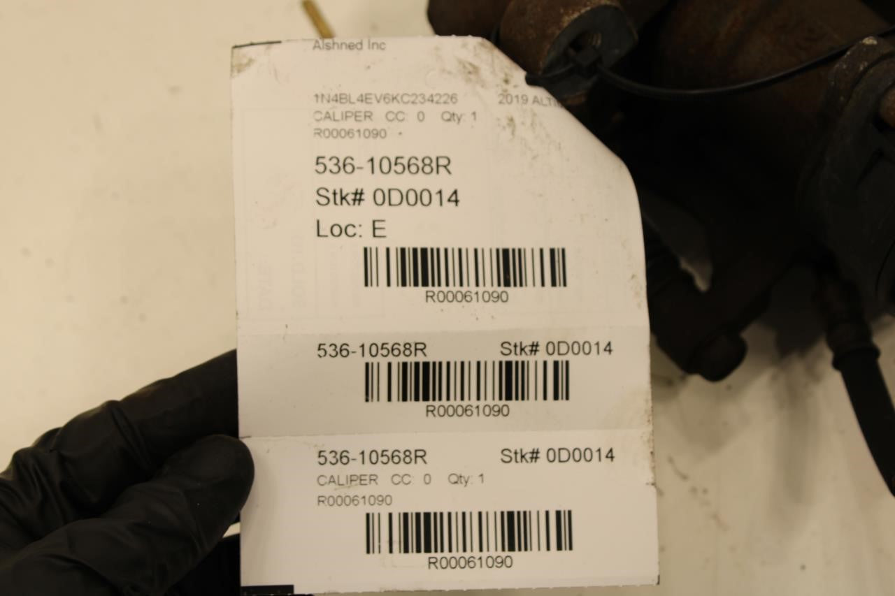 2019-24 Nissan Altima SL FWD Rear Right Side Brake Disc Caliper 44000-6CA0B OEM - Alshned Auto Parts