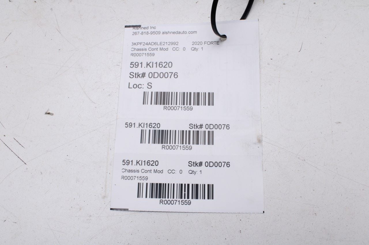 2019-2024 KIA Forte LXS Front Right Side Seat Occupant Detection Sensor Module - Alshned Auto Parts