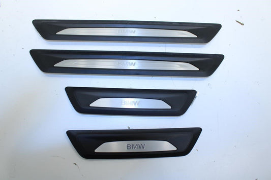2015-16 BMW 435i Gran Coupe Front & Rear Sill Scuff Kick Plate Trim Set of 4 - Alshned Auto Parts