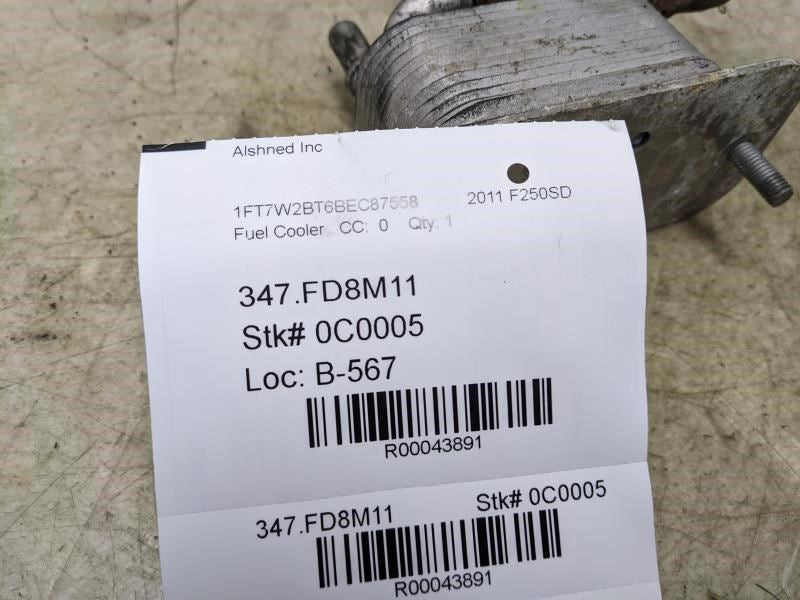 2011-2016 Ford F250SD Diesel Fuel Cooler BC34-9N103-AB OEM - Alshned Auto Parts