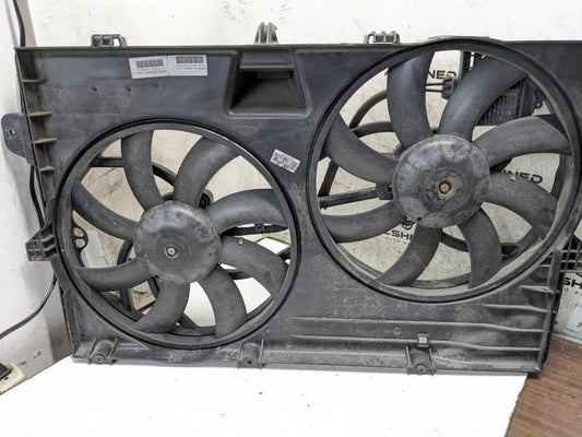 2007-2014 Ford Edge Dual Radiator Cooling Fan Motor Assembly CT43-8C607-AB OEM - Alshned Auto Parts