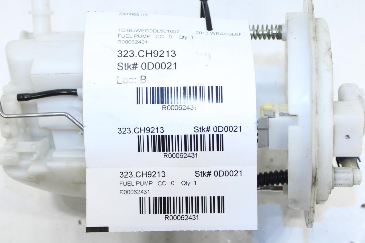 2011-2018 Jeep Wrangler Sahara 3.6L Fuel Pump Assembly 68065575AA OEM - Alshned Auto Parts