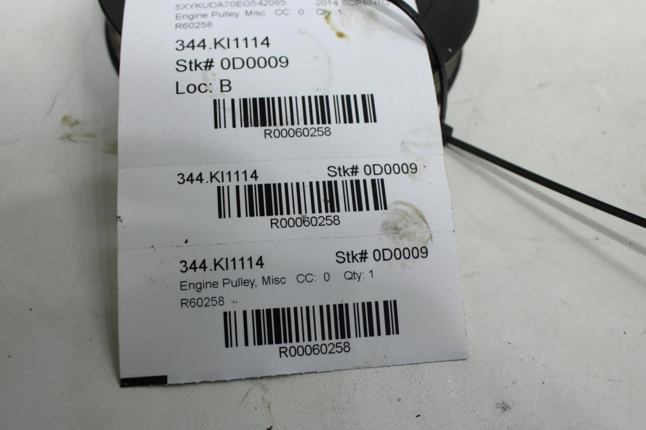 2007-2020 Kia Sorento 3.3L Engine Crankshaft Vibration Damper Pulley 23124-3C201 - Alshned Auto Parts