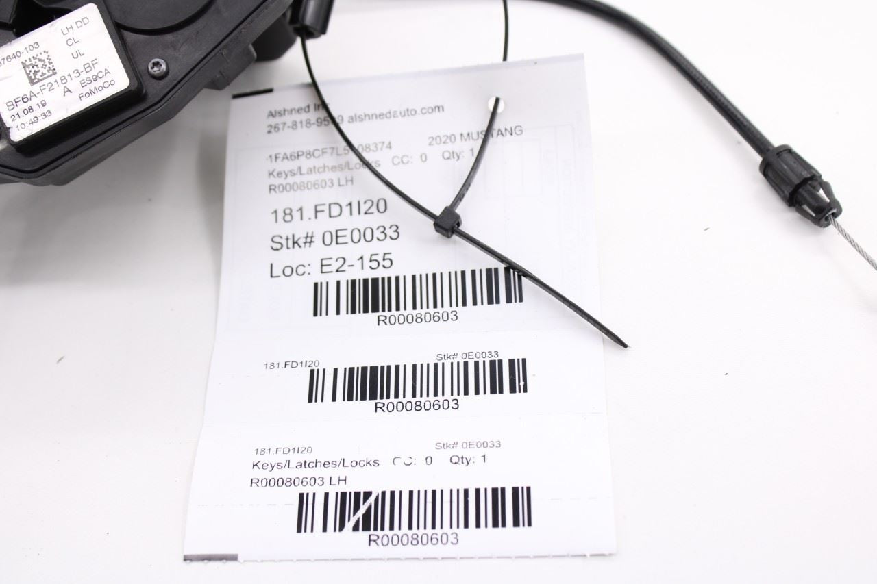 2015-23 Ford Mustang GT Front Left Side Door Lock Latch Actuator FR3Z-63264A27-C10