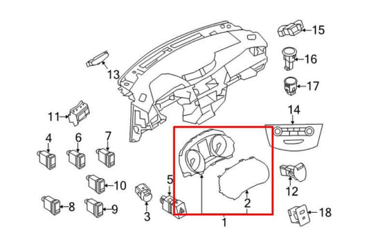 2021-22 Nissan Rogue Sport SL Speedometer Gauge Instrument Cluster 39K Mileage - Alshned Auto Parts