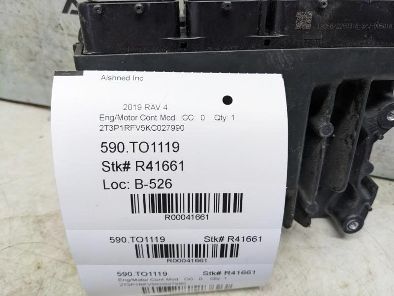 2019-2020 Toyota RAV4 2.5L Engine Computer Control Module ECU ECM 89661-0R6207