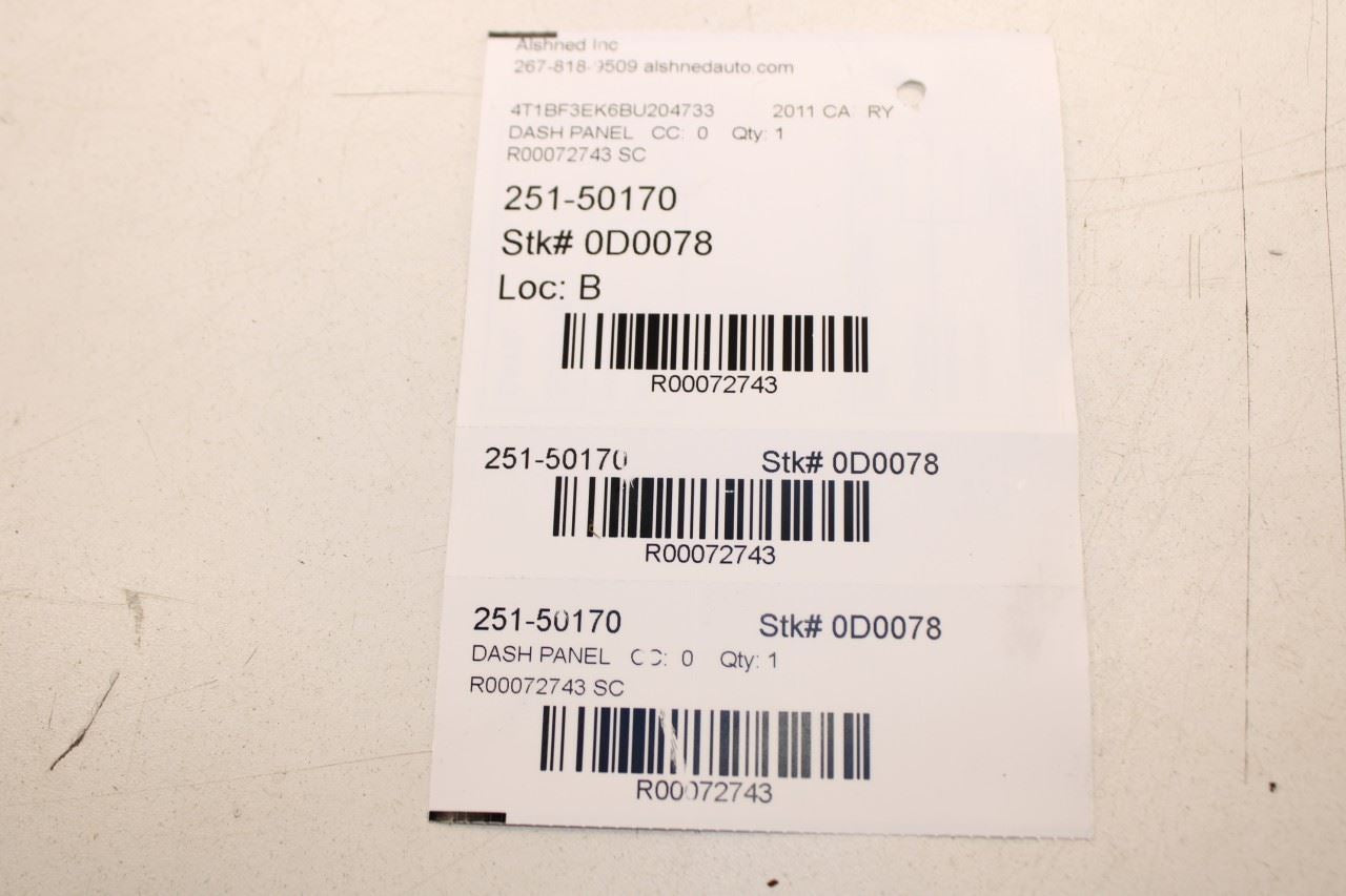 07-11 Toyota Camry LE Front Right and Left Outer Air Vent Grille 55670-06101-B1 - Alshned Auto Parts