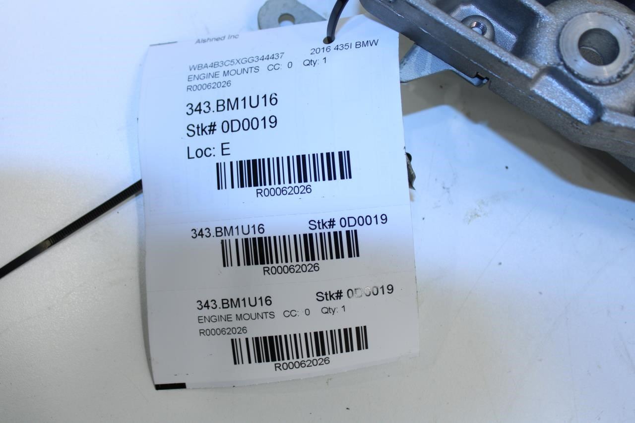 2015-2016 BMW 435i Gran Coupe xDrive 3.0L Left Side Engine Support Mount Bracket - Alshned Auto Parts