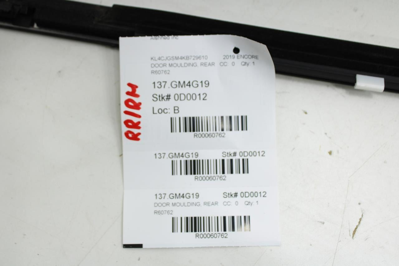 2013-2022 Buick Encore Rear Right Door Window Belt Outer Reveal Molding 42588400 - Alshned Auto Parts