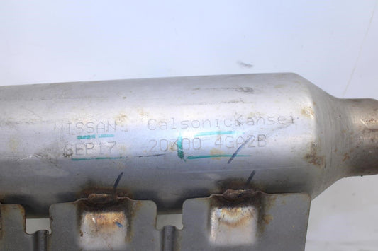 14-22 Infiniti Q50 Luxe RWD 3.0L Exhaust Center Pipe Sub Muffler 20300-4GA2B OEM - Alshned Auto Parts