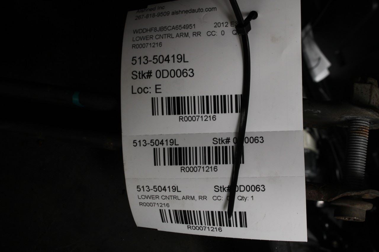 10-16 Mercedes-Benz E350 Sport 4Matic AWD Rear Suspension Left Control Arms Set - Alshned Auto Parts