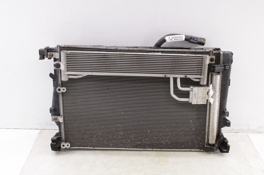 17-18 Jeep Cherokee Limited 3.2L Radiator w Dual Radiator Cooling Fan Motor Assy - Alshned Auto Parts
