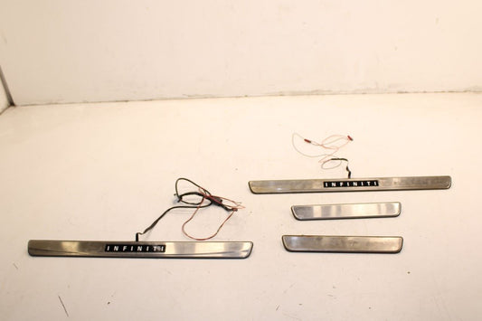 17-20 Infiniti QX60 FR and RR Right and Left Side Door Sill Scuff Plate Set of 4 - Alshned Auto Parts