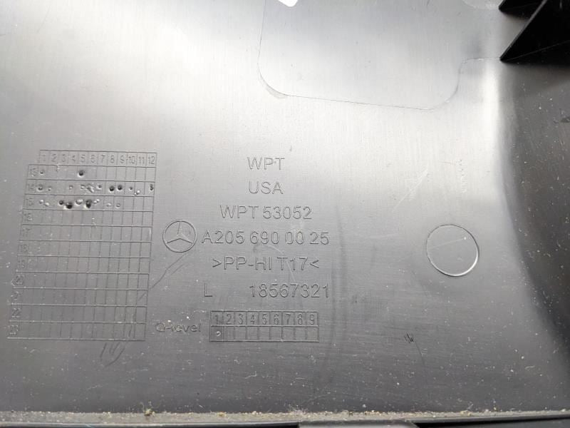 2015-21 Mercedes-Benz C300 LH B-Pillar Lower Trim Cover Panel 205-690-00-25 OEM - Alshned Auto Parts