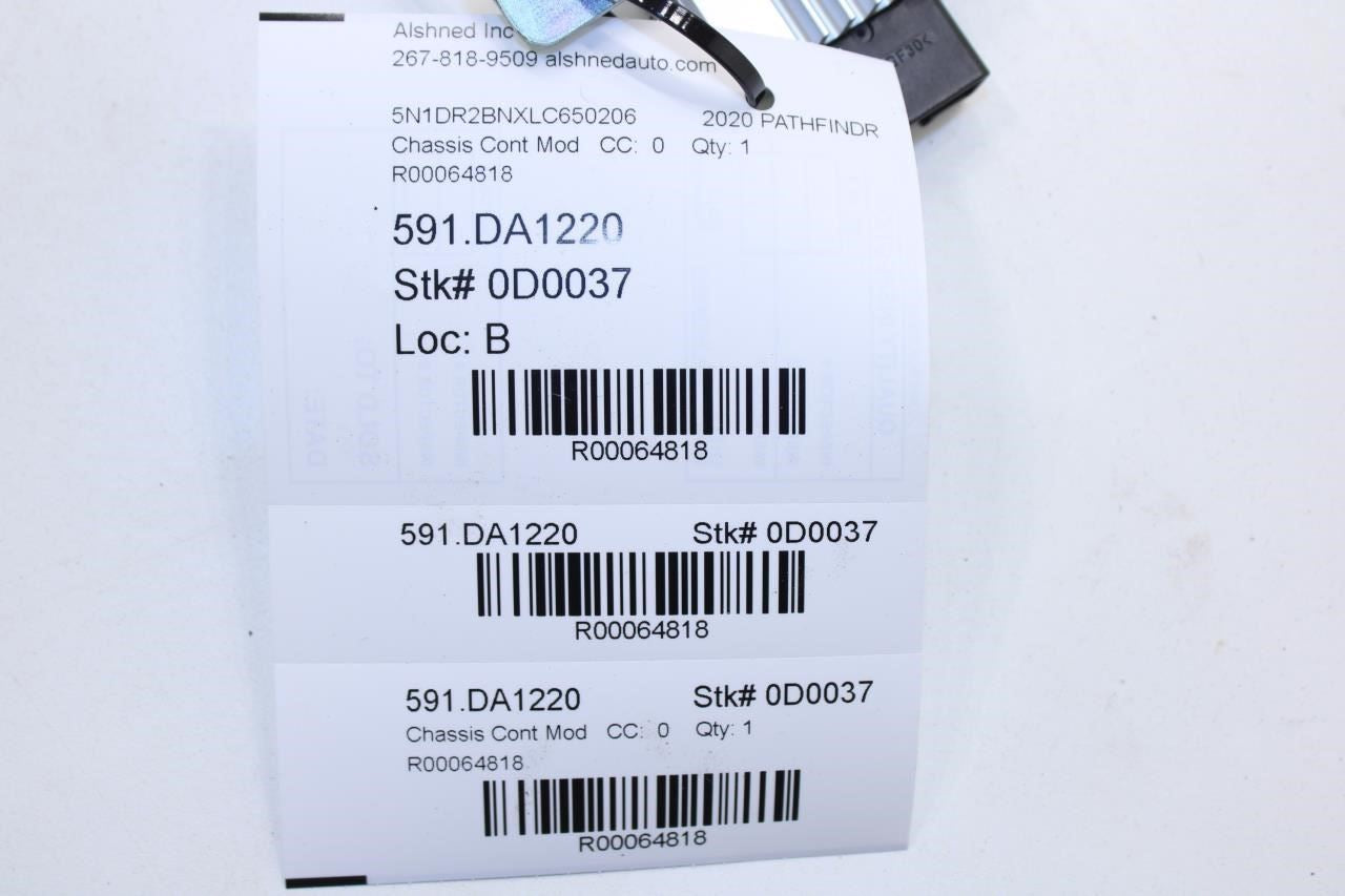 2018-2020 Nissan Pathfinder SV 3.5L Fuel Pump Control Module 17001-5AA0A OEM - Alshned Auto Parts