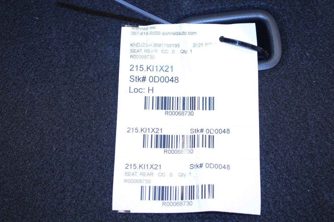 20-24 Kia Soul LX Rear Passenger Right Side 2nd Row Seat Backrest Upper Cushion - Alshned Auto Parts