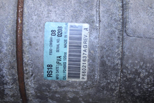 2011-2015 Jeep Grand Cherokee Limited AC Air Conditioner Compressor 68021637AG - Alshned Auto Parts