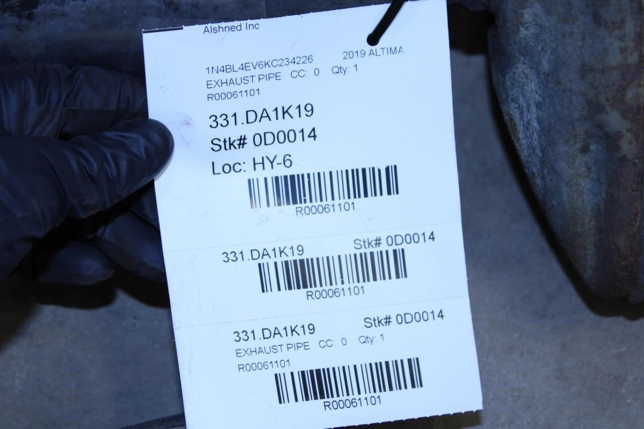 2019-2025 Nissan Altima SL 2.5L FWD Rear Right Exhaust Muffler 20100-6CA2A OEM - Alshned Auto Parts