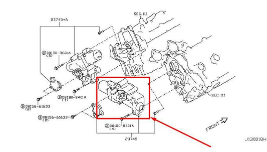 2014-17 Infiniti QX50 3.7L Right Side Engine VVT Variable Valve Timing Actuator - Alshned Auto Parts