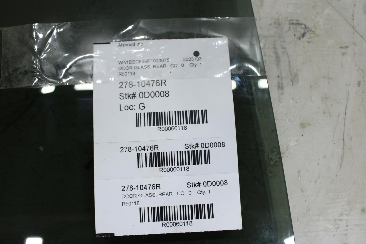 2019-2024 Audi Q3 S Line Rear Right Side Door Window Glass 83A-845-206-A OEM - Alshned Auto Parts