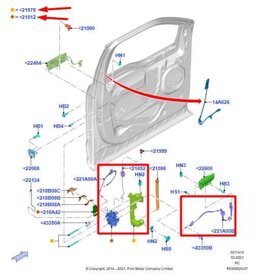 2015-20 Ford F150 Front Right Side Door Lock Latch Actuator FL34-15219A64-DM OEM - Alshned Auto Parts