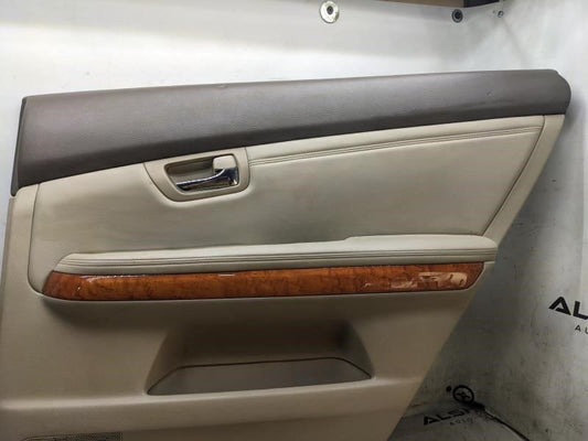 2007-2008 Lexus RX350 Rear Right Door Trim Panel Ivory 67630-48250-A1 OEM - Alshned Auto Parts