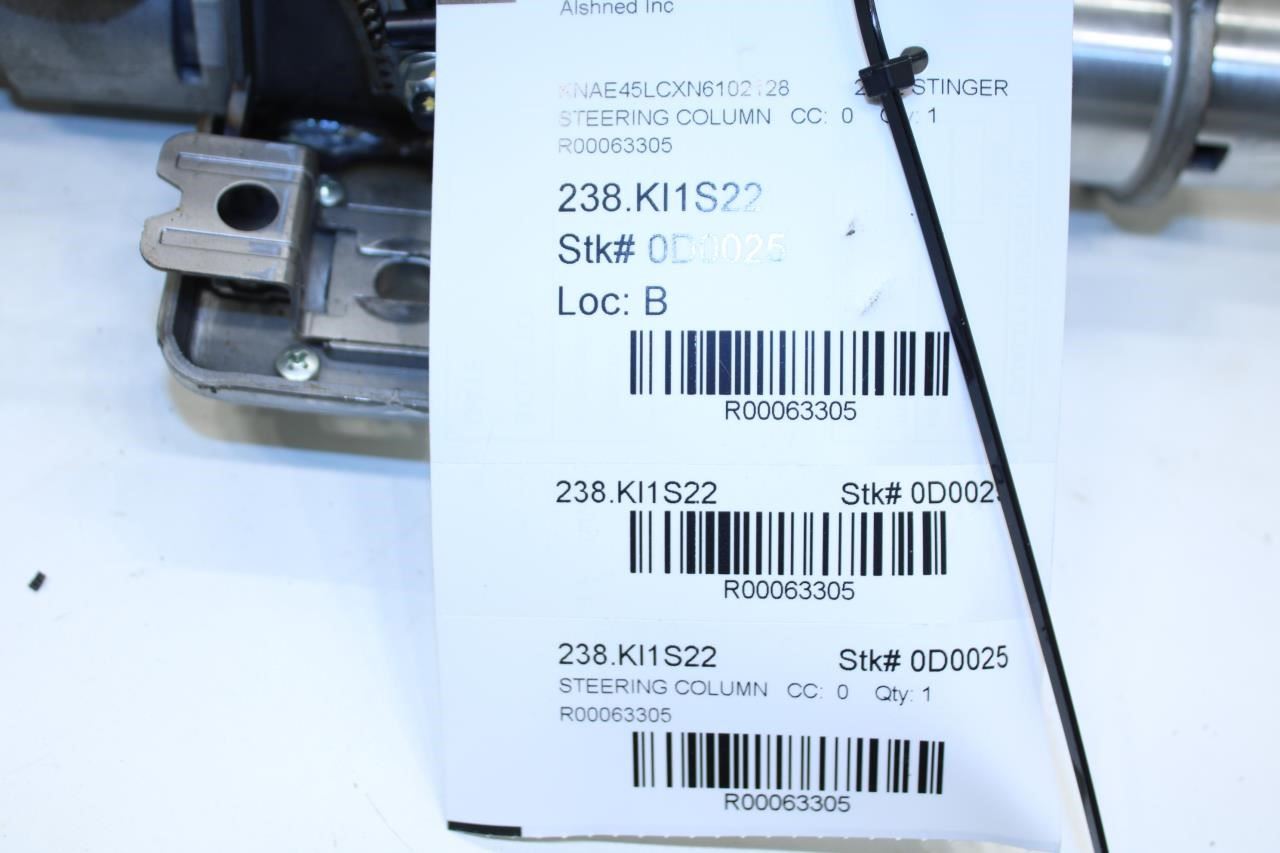 2018-2023 Kia Stinger GT1 3.3L AWD Steering Column Assembly 56310-J5000 OEM - Alshned Auto Parts