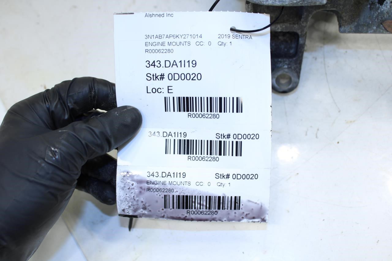 2013-19 Nissan Sentra SV 1.8L FWD Left Engine Support Mount Bracket 11254-1KG0A - Alshned Auto Parts