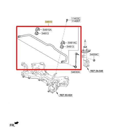 15-20 Kia Sorento LX FWD Front Stabilizer Sway Anti-Roll Bar w/ Link 54810C5200 - Alshned Auto Parts