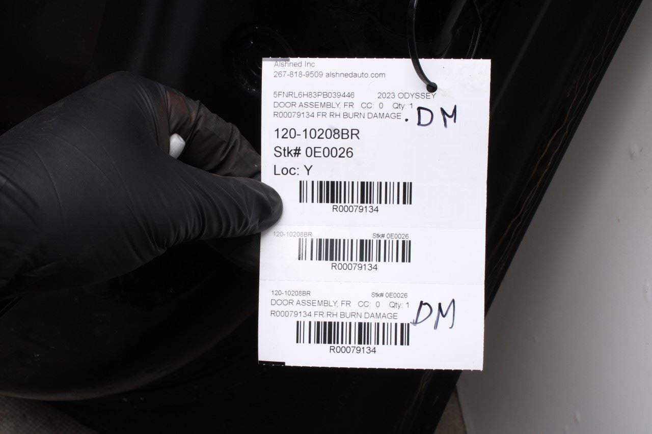 19-26 Honda Odyssey Touring Front Right Door Shell Panel 67010-THR-A02ZZ *ReaD* - Alshned Auto Parts