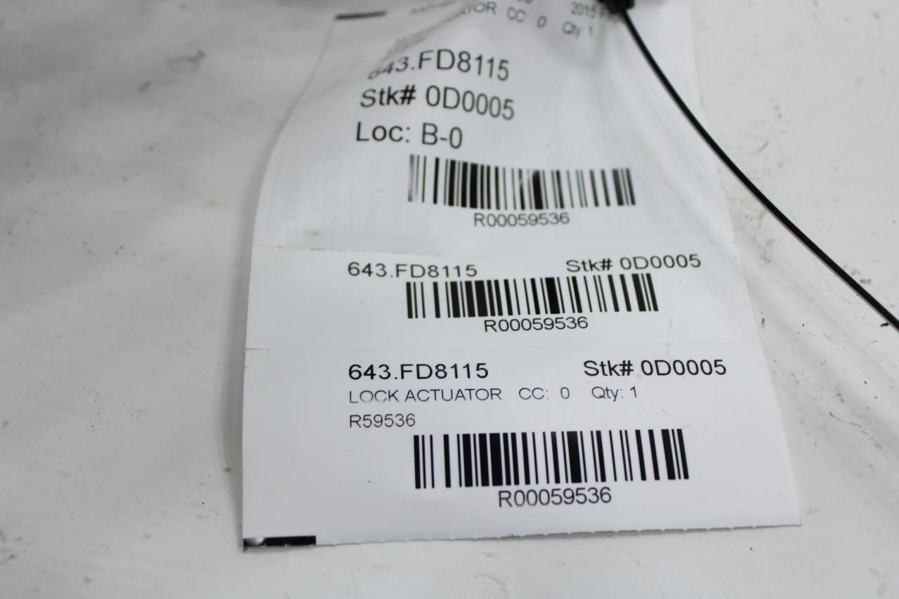 2015-2020 Ford F150 Platinum Front Right Door Lock Latch Actuator JL3Z-1521812-D - Alshned Auto Parts