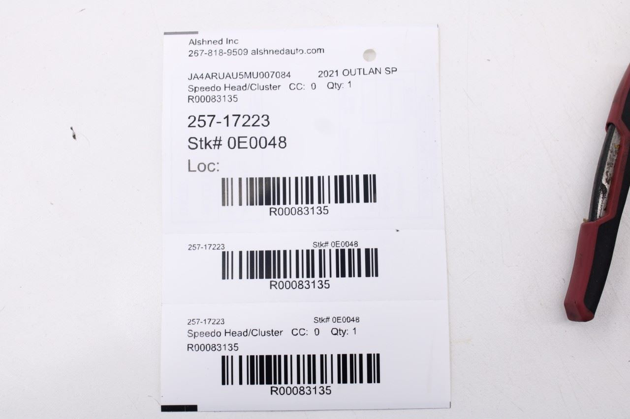 20-24 Mitsubishi Outlander Sport SE Speed Gauge Instrument Cluster 100K Mileage15