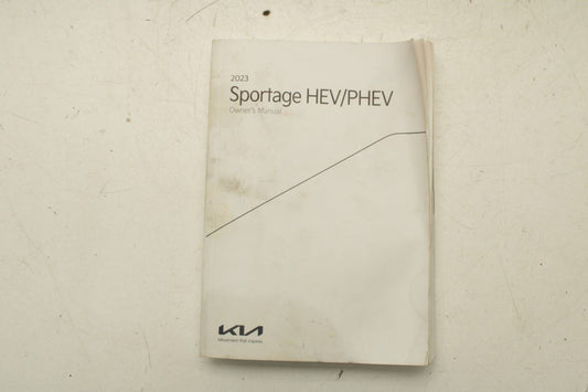 2023 Kia Sportage Owners Manual Set PJWO-EU24E OEM *ReaD* - Alshned Auto Parts